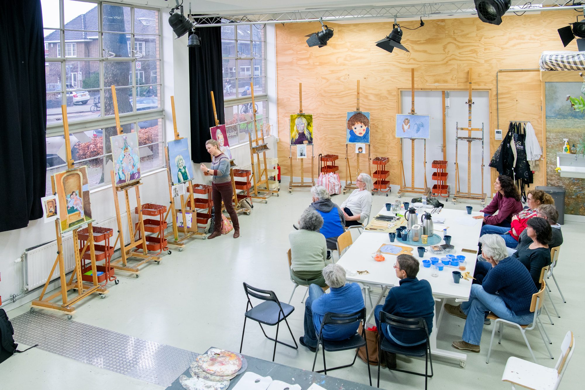 Open atelier